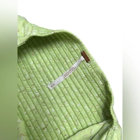 Free people green corset tank top blouse - Picture 4 of 4